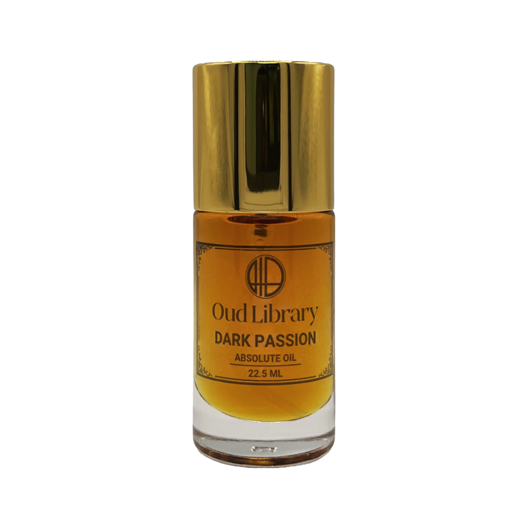 Dark Passion pure oil perfume bottle by Oud Library