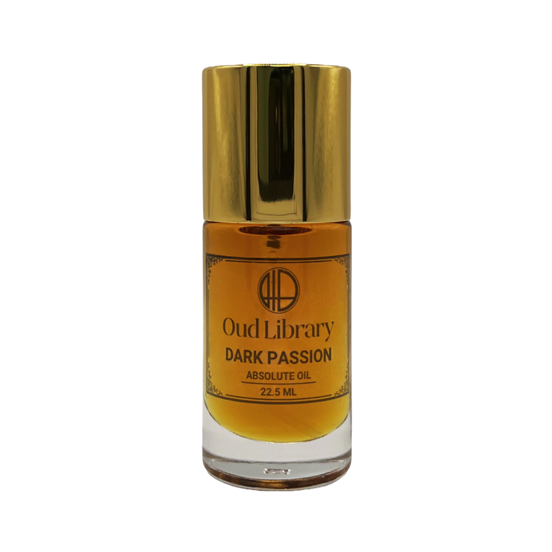 Dark Passion pure oil perfume bottle by Oud Library