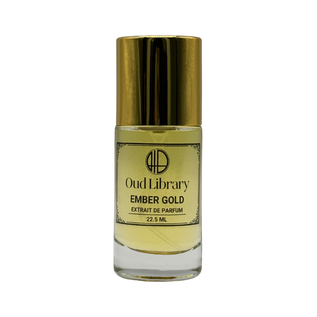 Ember Gold (Limited Edition) pure oil perfume bottle by Oud Library