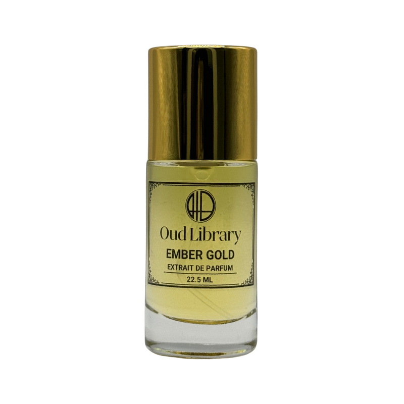 Ember Gold (Limited Edition) pure oil perfume bottle by Oud Library
