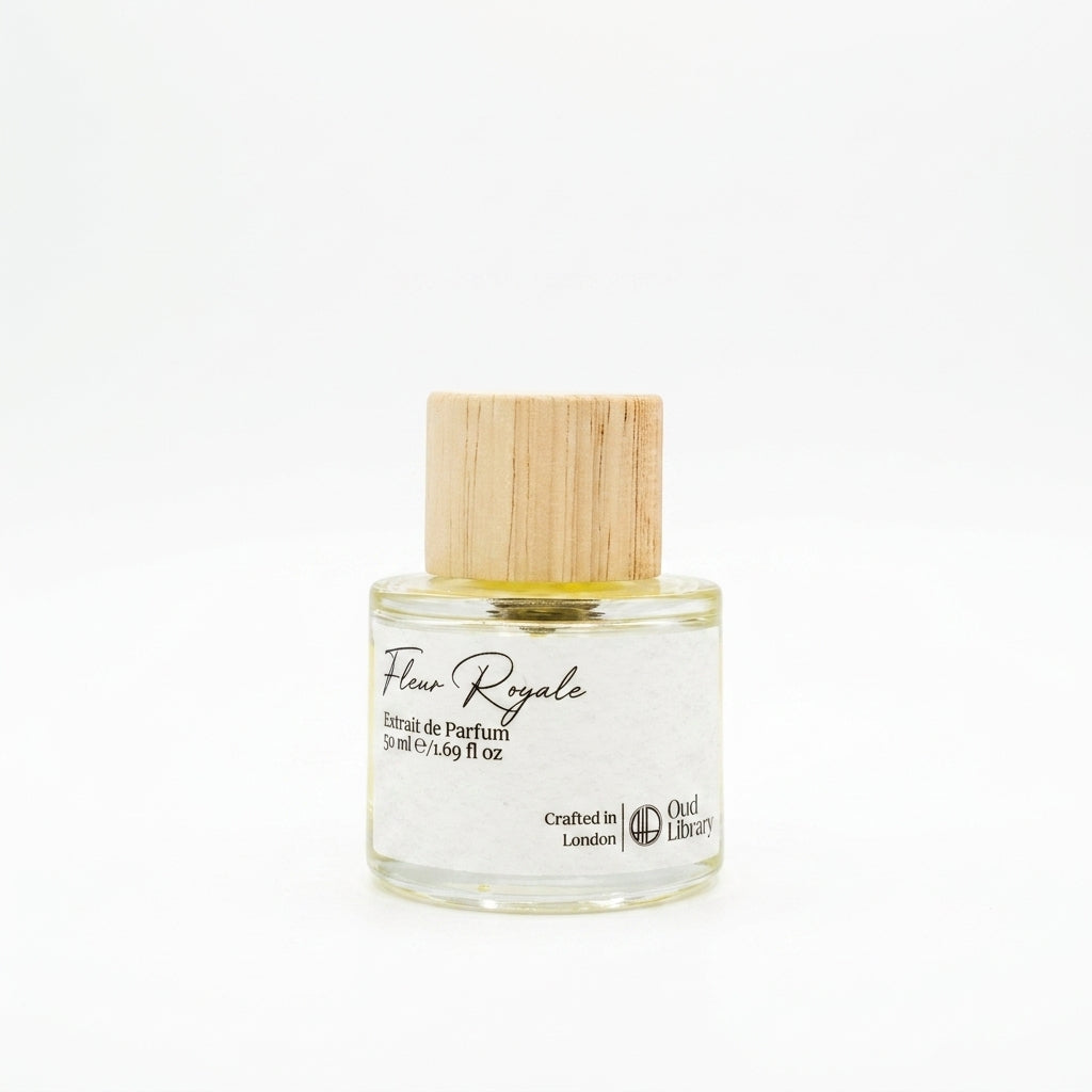 Fleur Royale Extrait de Parfum bottle by Oud Library
