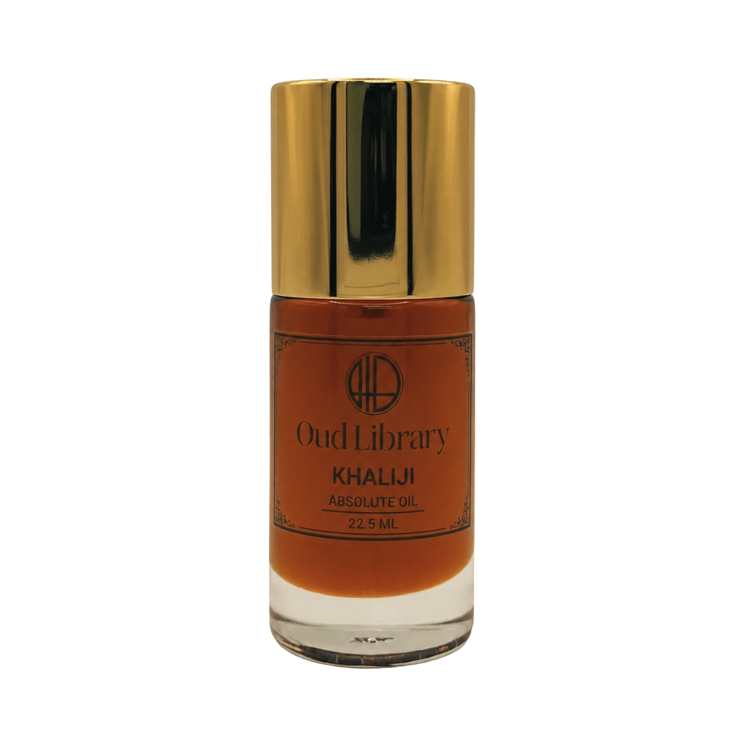 Khaliji pure oil perfume bottle by Oud Library