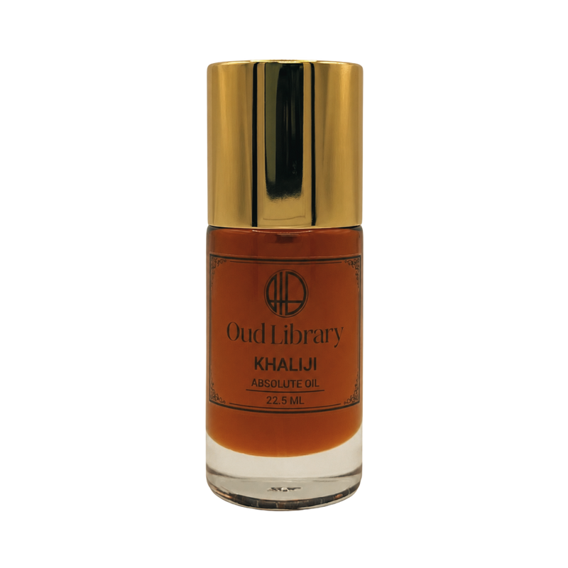 Khaliji pure oil perfume bottle by Oud Library
