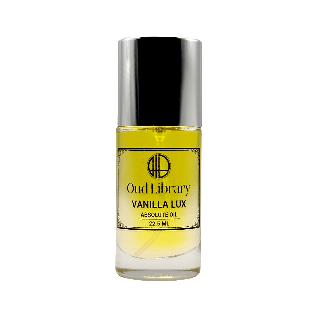 Vanilla Lux pure oil perfume bottle by Oud Library