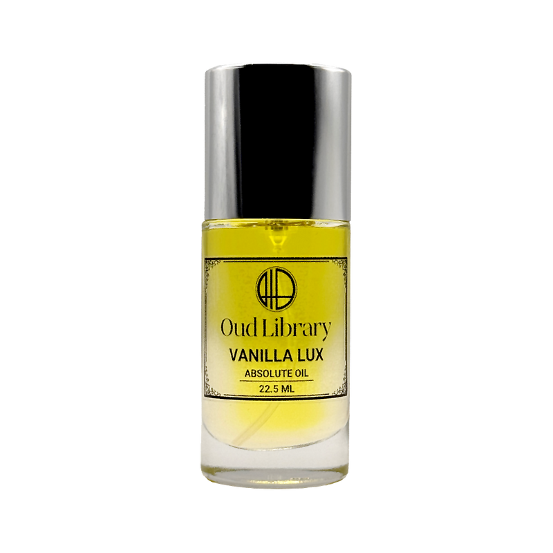 Vanilla Lux pure oil perfume bottle by Oud Library
