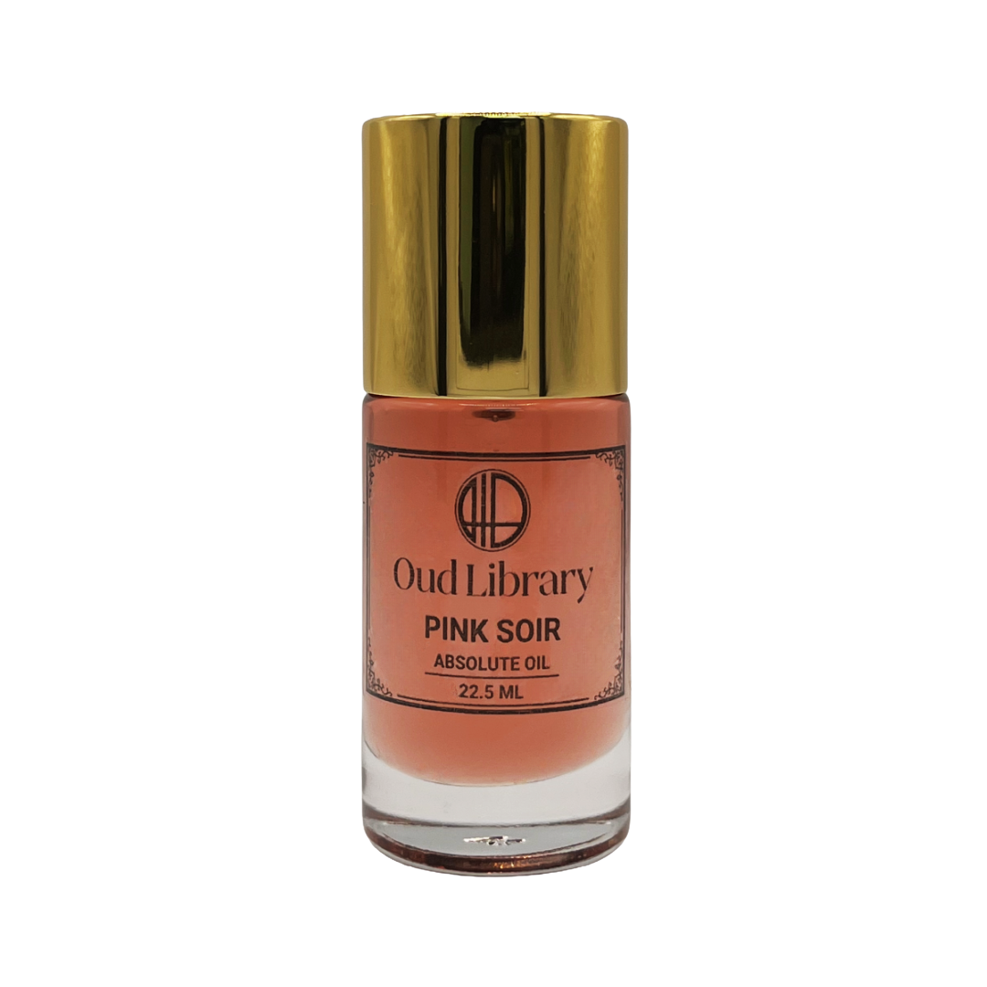 Pink Soir pure oil perfume bottle by Oud Library