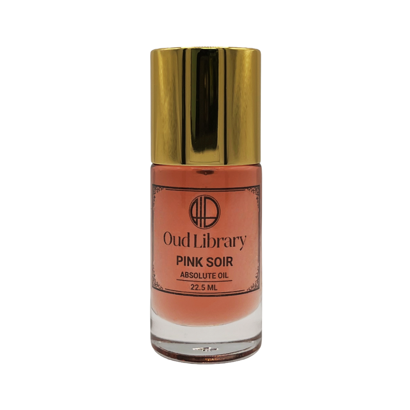 Pink Soir pure oil perfume bottle by Oud Library